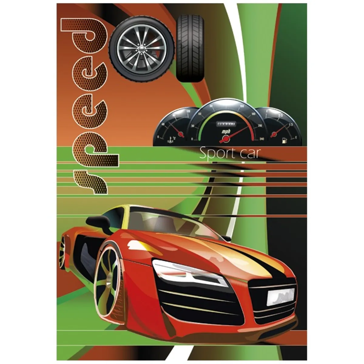 IRIS A4 irattartó mappa, különböző színekben és mintákkal, 230x315 mm #4