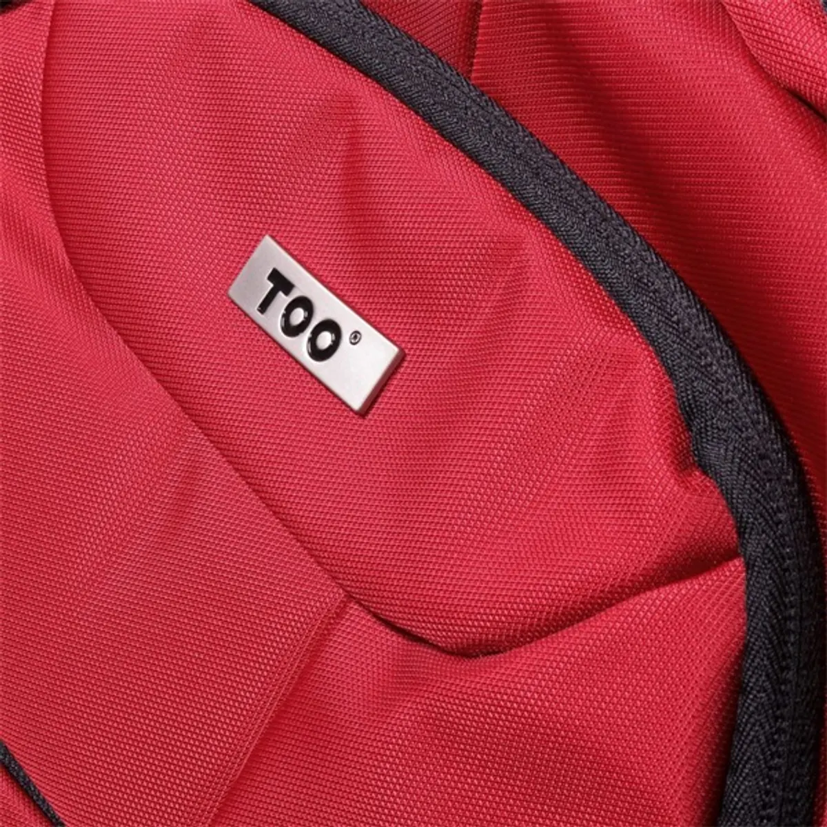 TOO 15,6" lopásbiztos/USB portos piros hátizsák #3