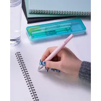 Zebra Blen 3C 0,7 szürke testű 3 színű golyóstoll #2