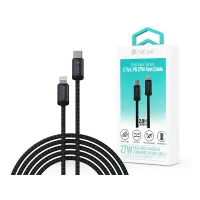 Devia ST108059 Gracious Series 27W PD Type-C/Lightning fekete 2m adat és töltőkábel #1