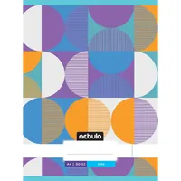 Nebulo L-Design A4 80-32 tűzött sima füzet #3