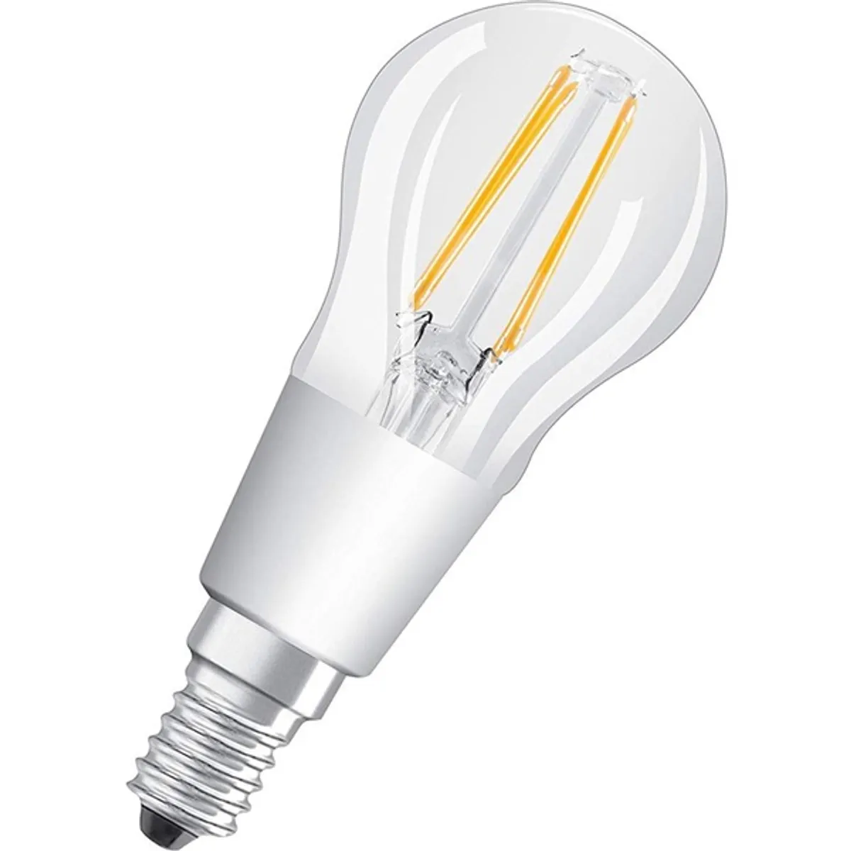 Osram Star+ GLOWdim átlátszó üveg búra/4,5W/470lm/2700K/E14 szabályozható LED kisgömb izzó #2