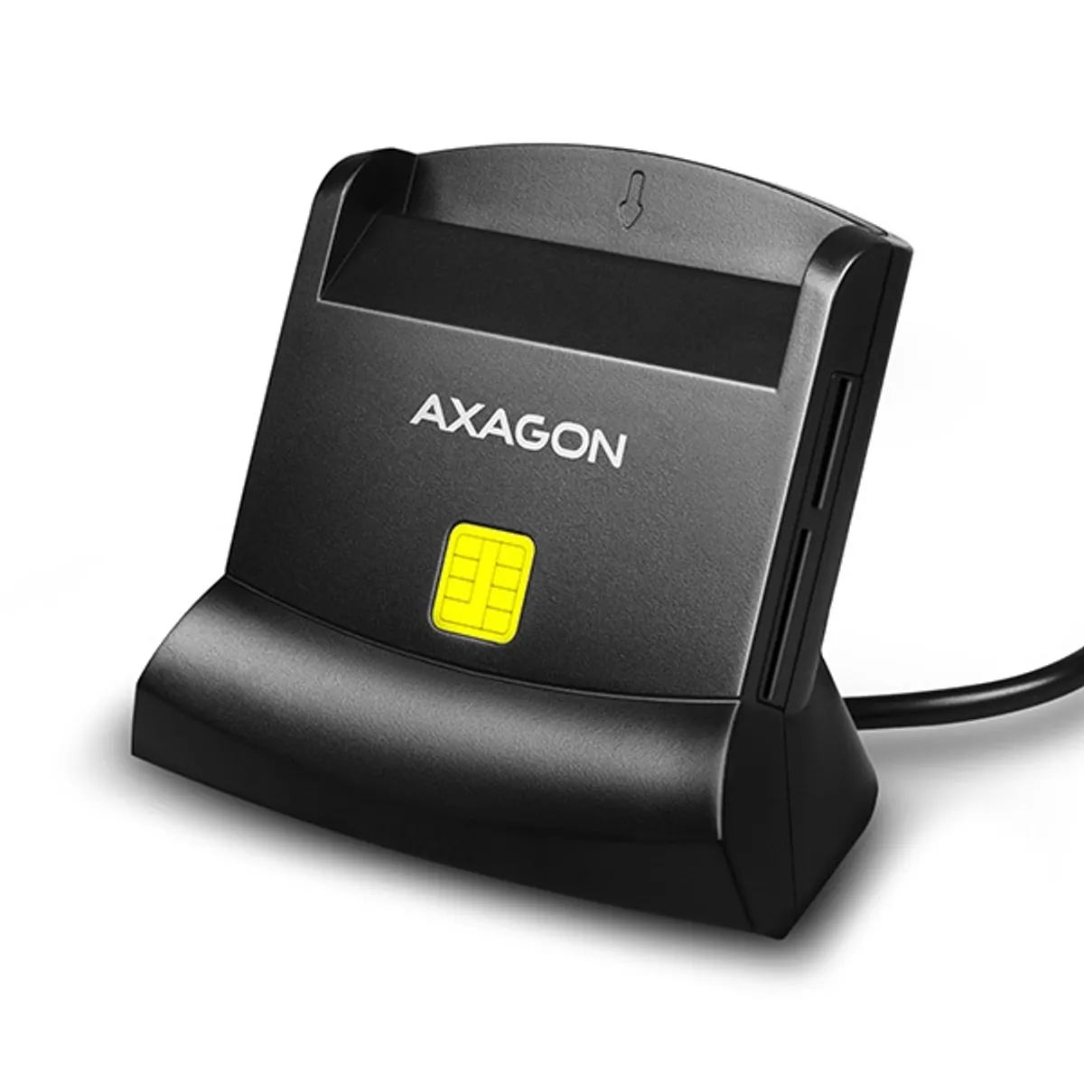 Axagon CRE-SM2 USB 2.0 Smart / ID / SD / MicroSD / SIM kártyaolvasó #1