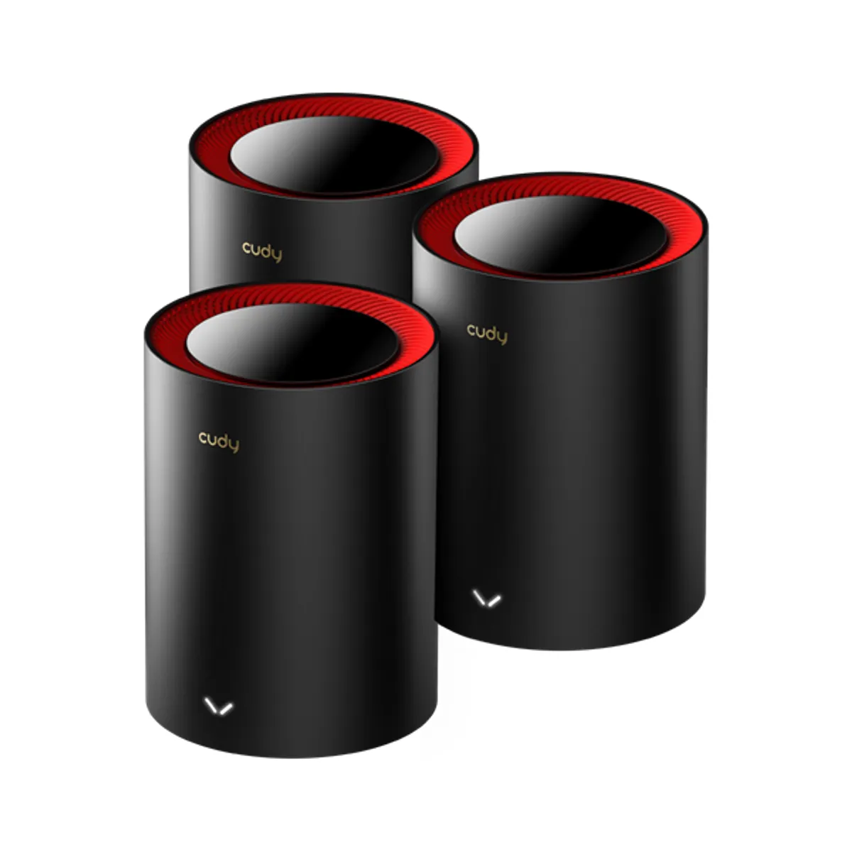 CUDY M3000(2-Pack) kétsávos AX3000 WIFI6 MESH fekete 2,5 gigabit router (2db-os szett) #6