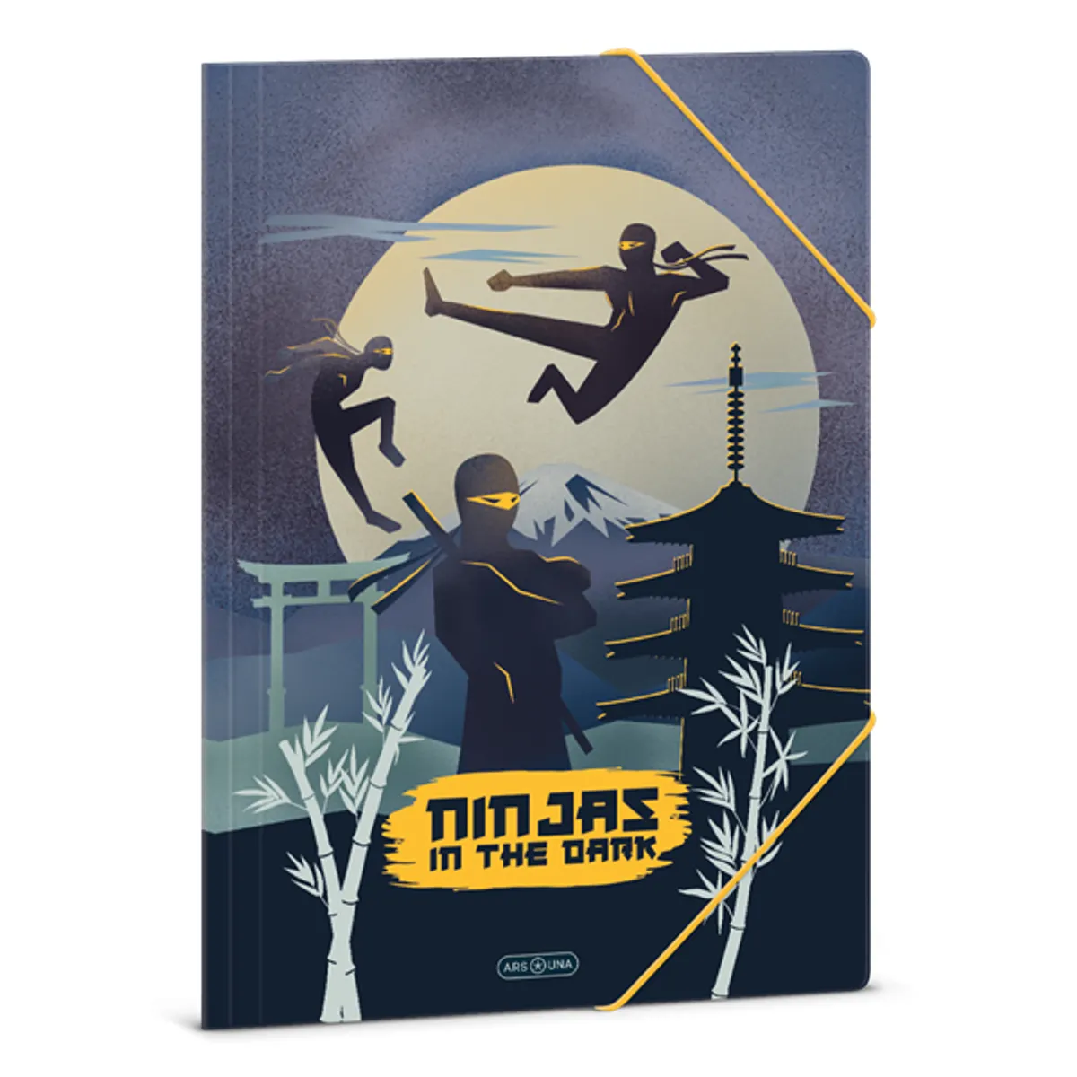 Ars Una Ninjas in the dark 25 (5457) A4 gumis mappa #1