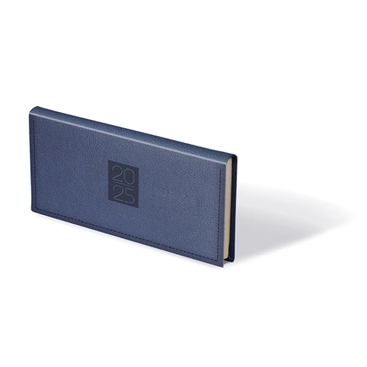 Kalendart Classic 2026 C030 kék heti beosztású fekvő zsebnaptár #1