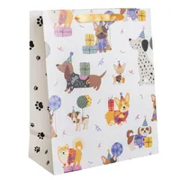 Iris kutyák partyn papírtasak matt 26*32 cm #1