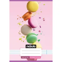 Nebulo Cuki minták I. A5 4. osztályos 21-32 tűzött vonalas füzet #4