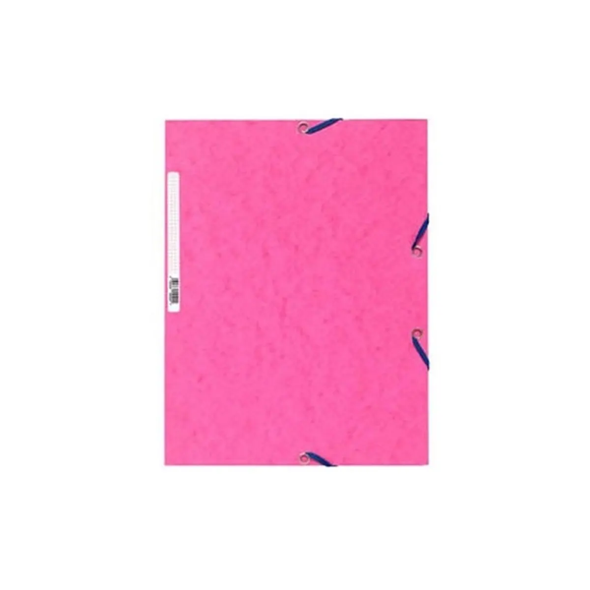 Exacompta A4 prespán fukszia gumis mappa #1