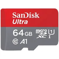 Sandisk 00215426 64GB SD micro Ultra (SDXC Class 10 UHS-I U1) memóriakártya #1