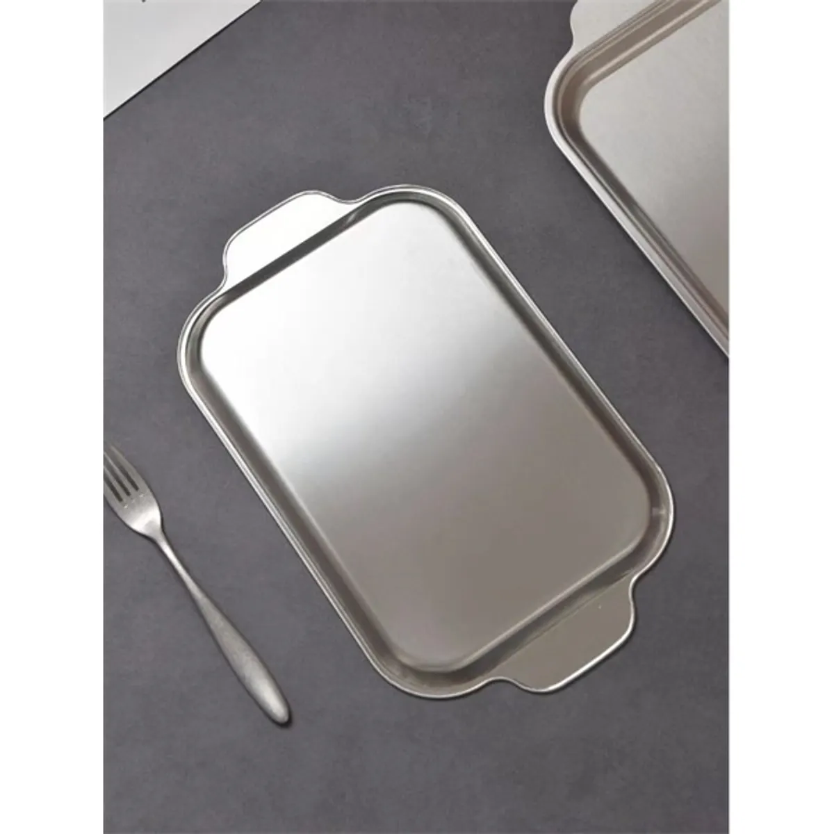 TOO KT-306 Fémtálca fogóval 45.5 x 27.5 x 1 cm #1