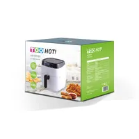TOO AF-108W-1400W fehér 3,5 L forrólevegős sütő (air fryer/airfryer) digitális vezérléssel #4