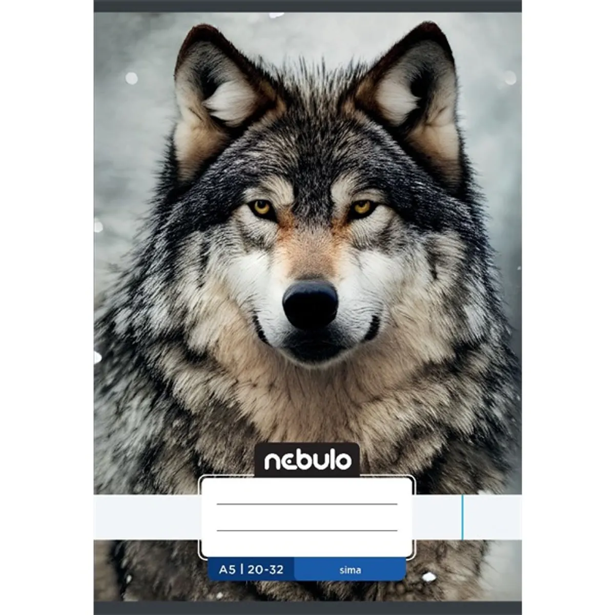 Nebulo Vagány minták A5 20-32 tűzött sima füzet #3