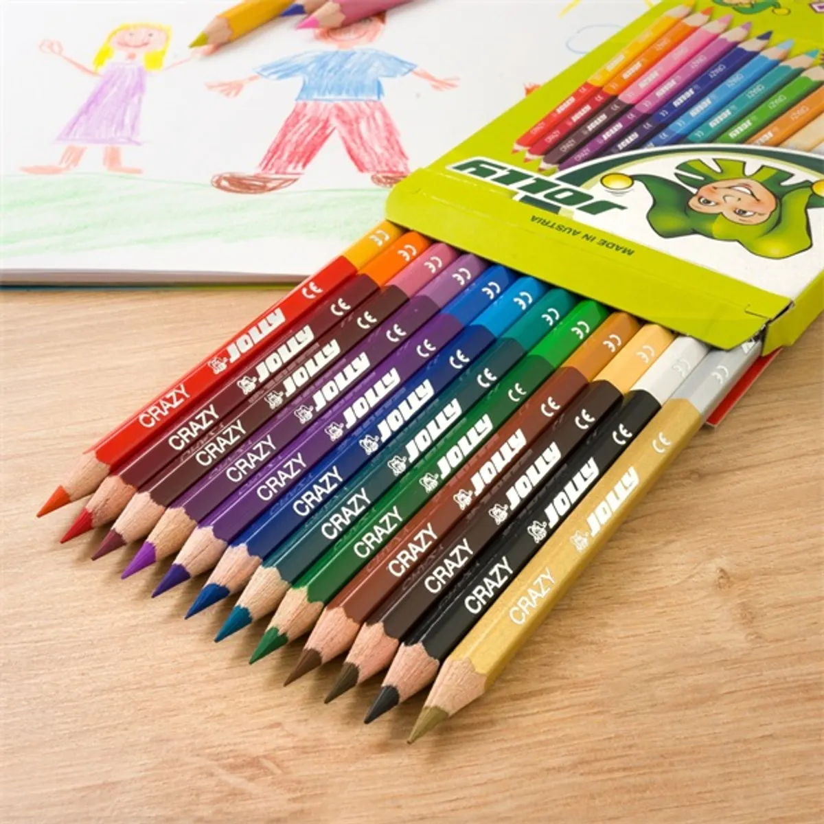Jolly Superstick Crazy 12 db/24 szín kétvégű színesceruza készlet #5