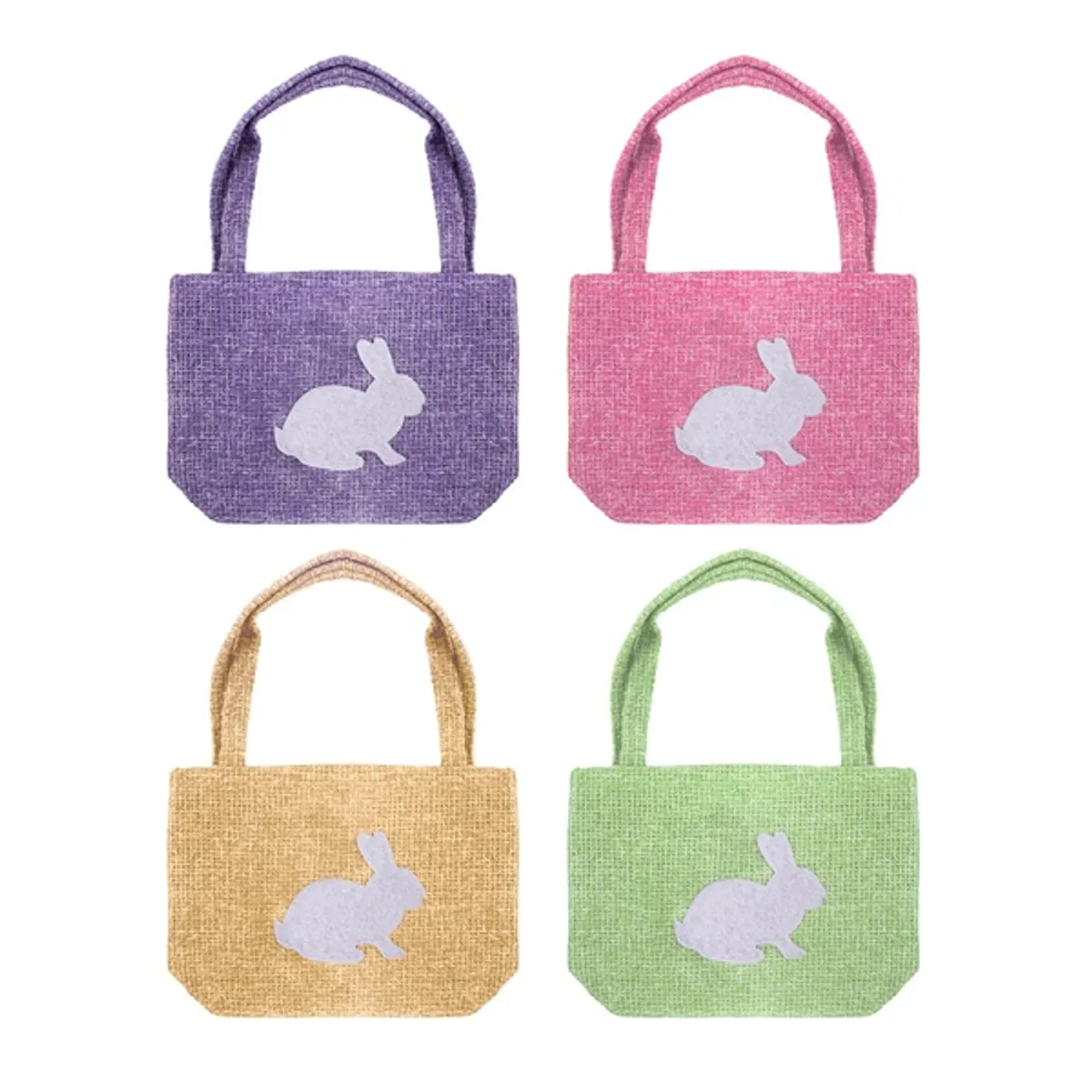 IRIS dekor textil kistáskás nyuszi 4 szortiment 20x13cm #1