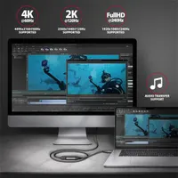 Axagon RVC-HI2M USB-C - HDMI 2.0 adapter #5