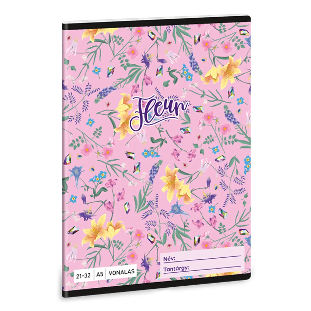 Ars Una Fleur 24 (5366) A5 21-32 vonalas füzet #1