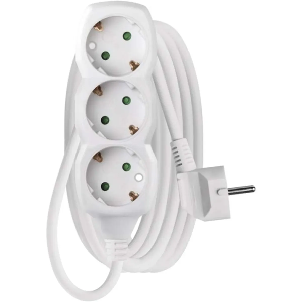 Emos P0323R 3 aljzat 3méter 1,5mm2 fehér hosszabbító #1