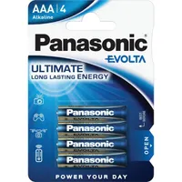 Panasonic EVOLTA LR03EGE/4BP 1,5V AAA alkáli szupertartós mikroceruza elem 4 db/csomag #1