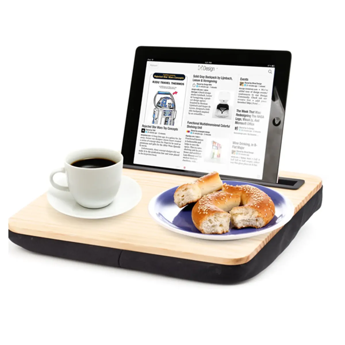 Kikkerland iBed fából készült iPad tartó #3