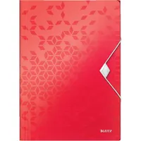 Leitz WOW A4 pp piros gumis mappa #1