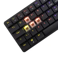 White Shark GK-006131-B/BR-US Nagamaki US fekete (brown switch) gamer billentyűzet #4