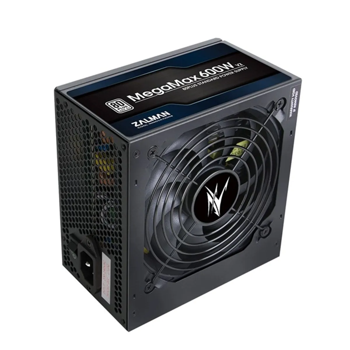 Zalman MegaMax ZM600-TXII(V2) 600W 80+ ventillátorral dobozos tápegység #2