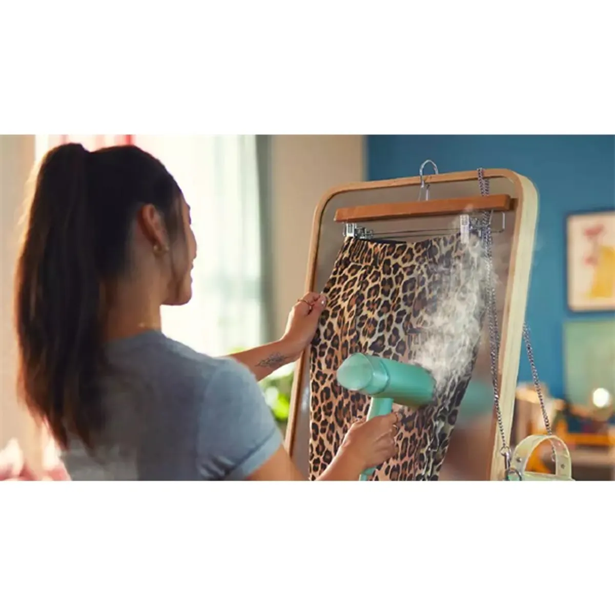 Philips 3000 Series STH3010/70 zöldeskék kézi ruhagőzölő #6