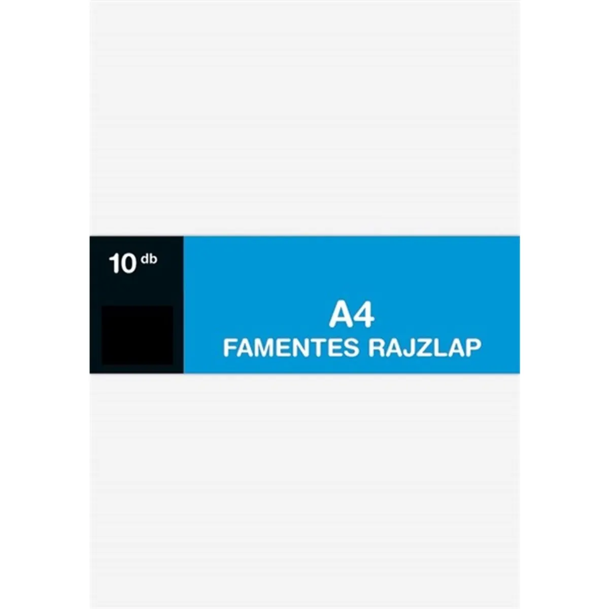 A4 120g famentes 10db rajzlap #1