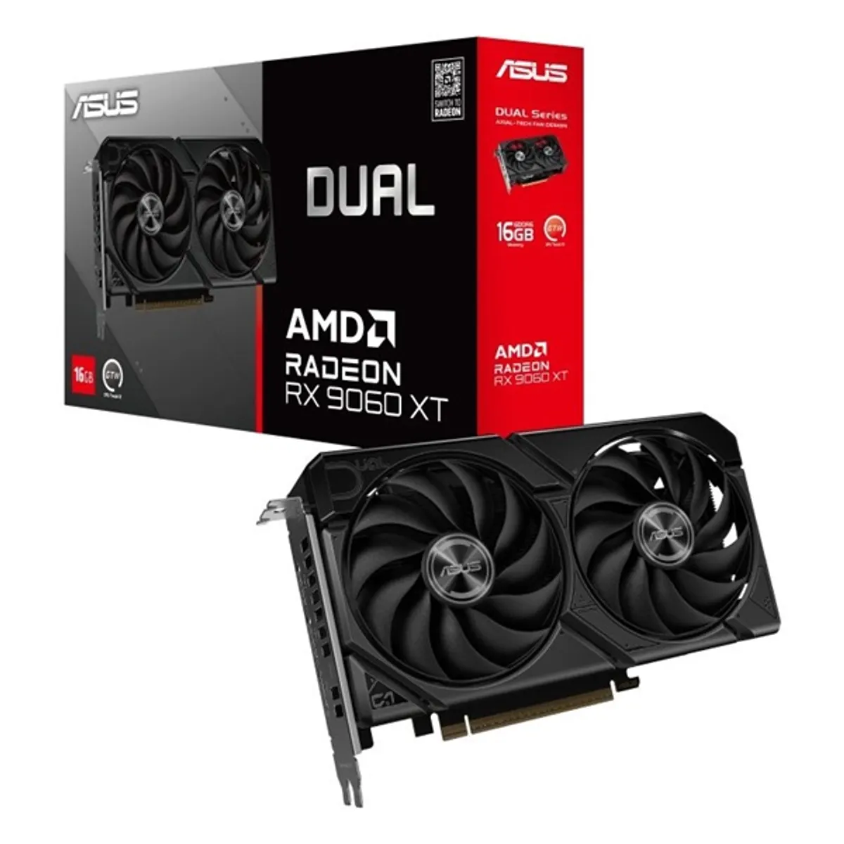 Asus Dual Radeon RX 9060 XT AMD 16GB GDDR6 128bit PCIe videókártya #7