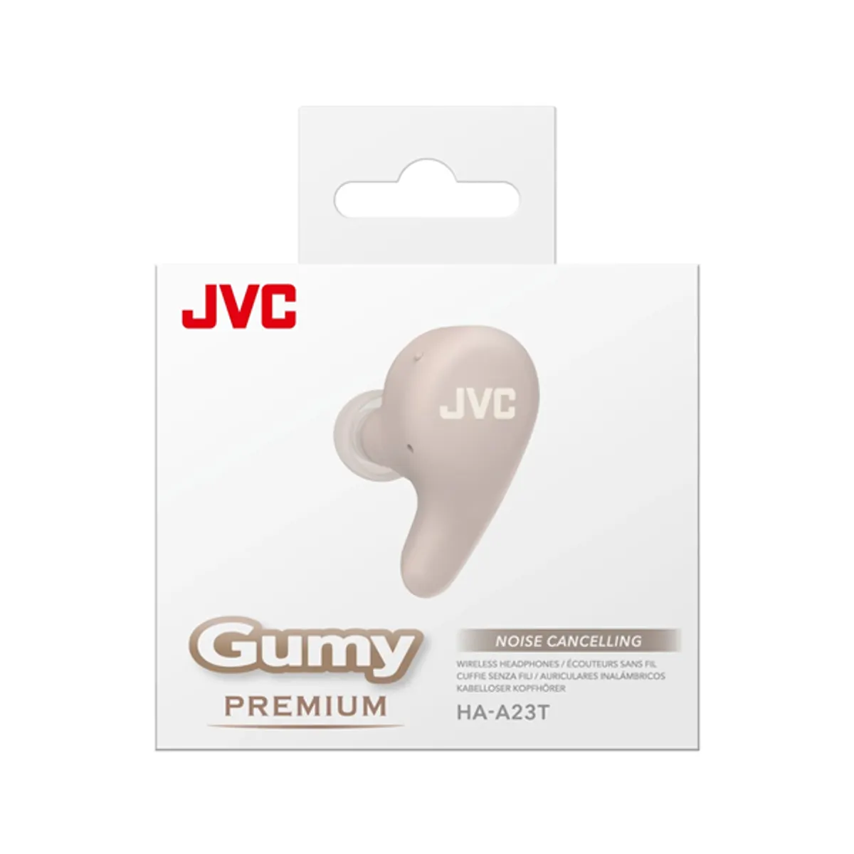 JVC HA-A23T-T True Wireless Bluetooth zajszűrős barna fülhallgató #4