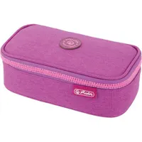 Herlitz BeatBox ABC 1 klapnis 1 cipzáras zsebes lila és pink tolltartó #1