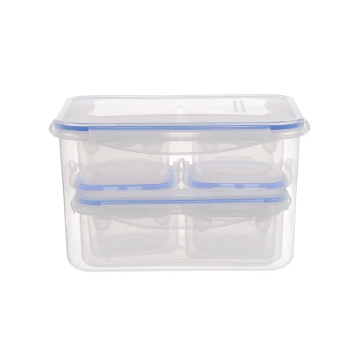 TOO KT-143 10db-os ételtároló doboz szett, 4x180ml, 4x400ml, 1x1.500ml, 1x4.200ml #3