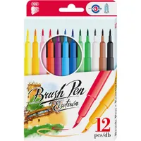 ICO Brush Pen D12 12 különféle színű ecsetirón #2
