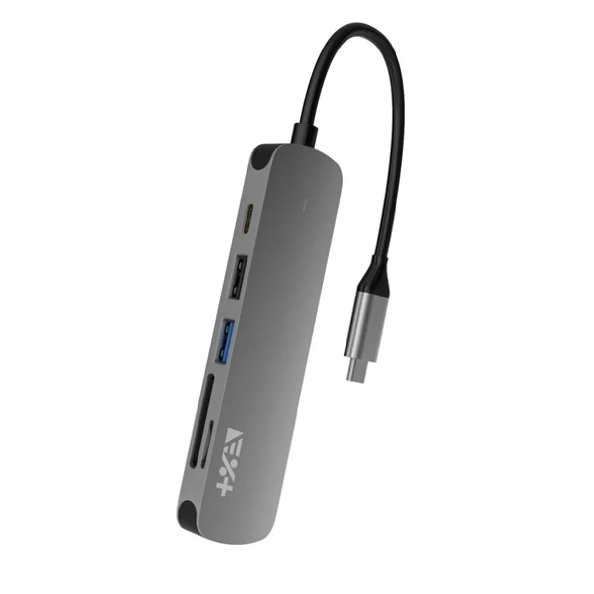 NextOne PD-ESS-HUB USB-C Essentials többportos szürke adapter #1