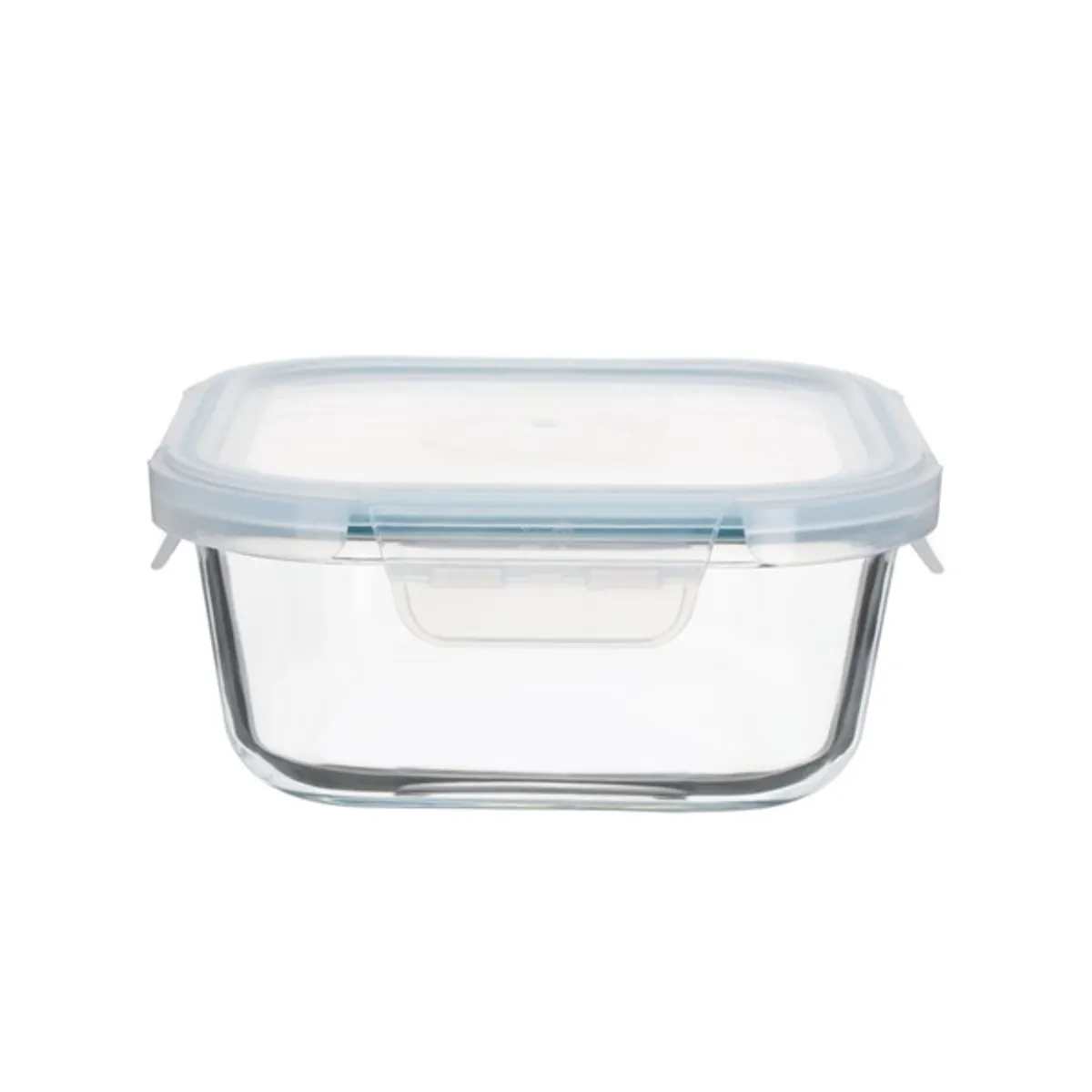 TOO KT-86 üveg 520 ml-es hőálló négyzet alakú ételtároló csatolható műanyag tetővel #2
