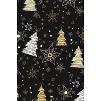 IRIS Karácsonyi tekercses METAL csomagolópapír,  200x70cm, különböző mintákkal, 60g/m2 #5