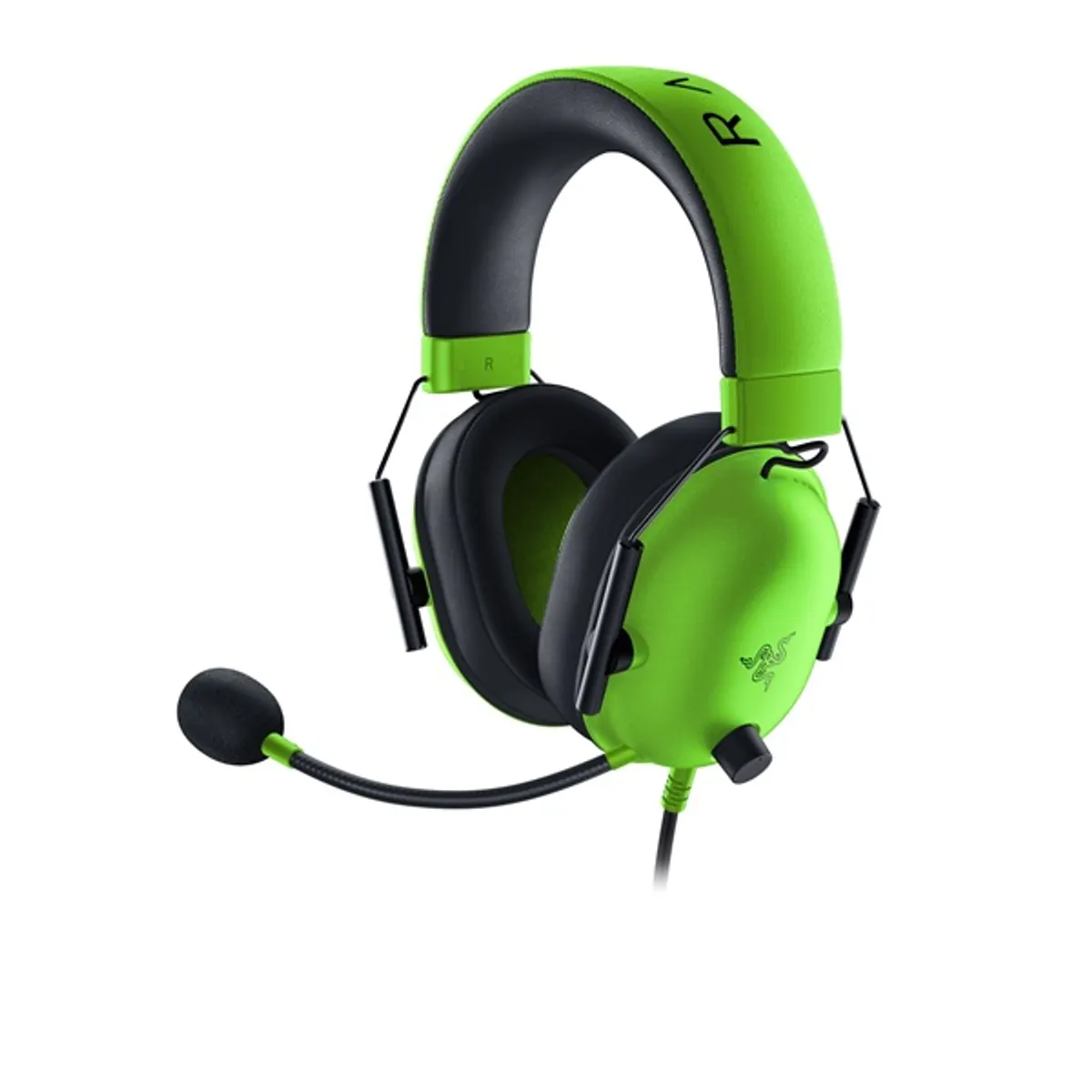 Razer Blackshark V2 X 3,5mm jack zöld gamer headset #1