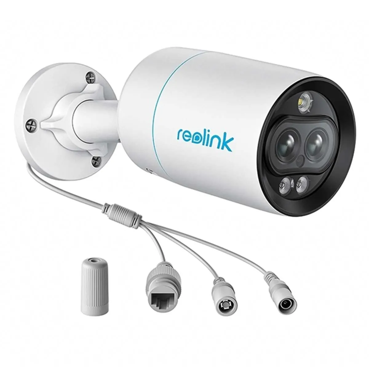 Reolink P330M /8MP/H265/2,8 és 8mm/IR30m+fehérfény/kétirányú hang/PoE dual-lencsés csőkamera #2