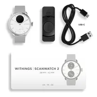 Withings HWA10-model 2 ScanWatch 2 38mm fehér okosóra #10