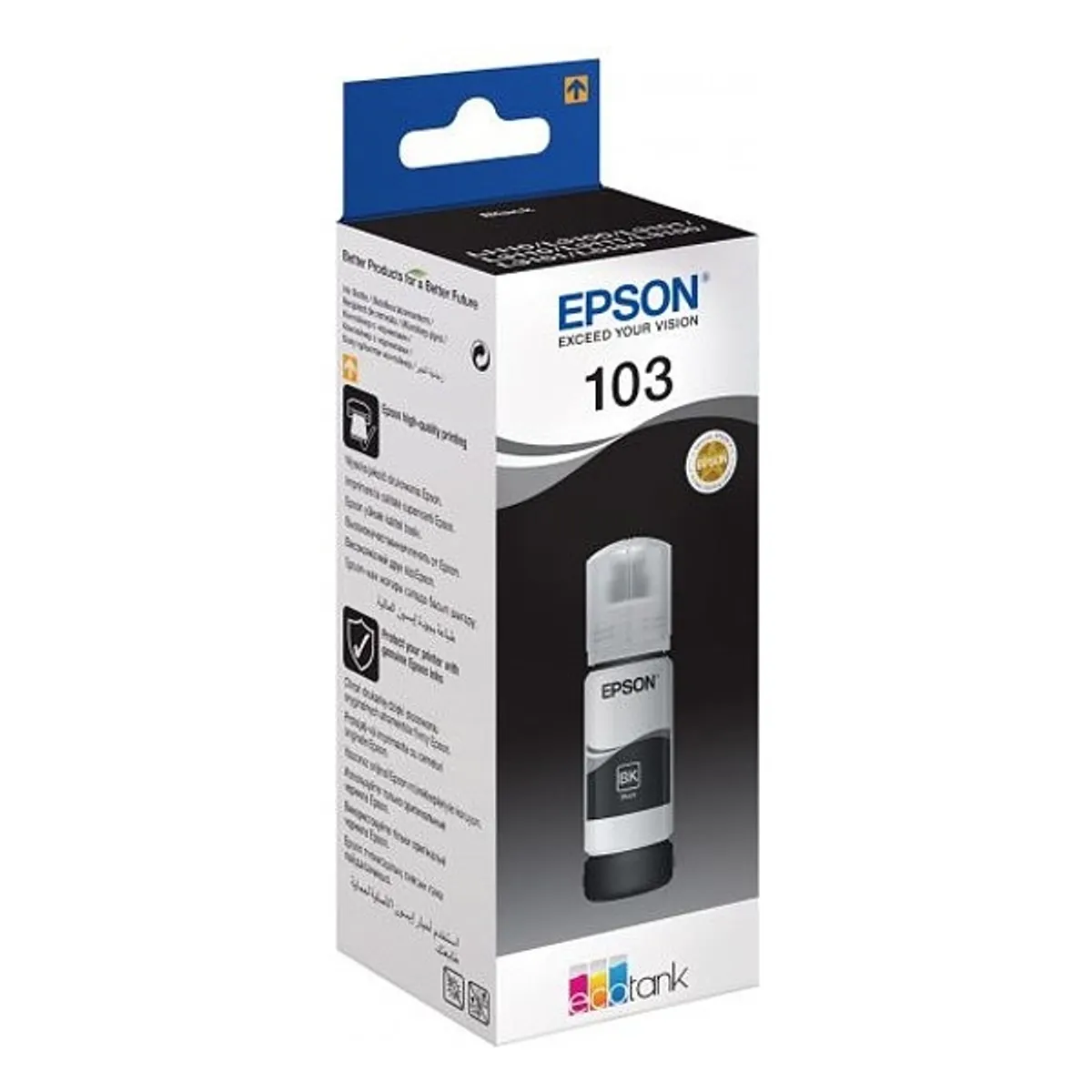 Epson C13T00S14A EcoTank 103 65ml fekete tintapalack #1