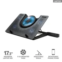 Trust GXT 1125 Quno Notebook Cooling Stand gamer hűtőpad #4