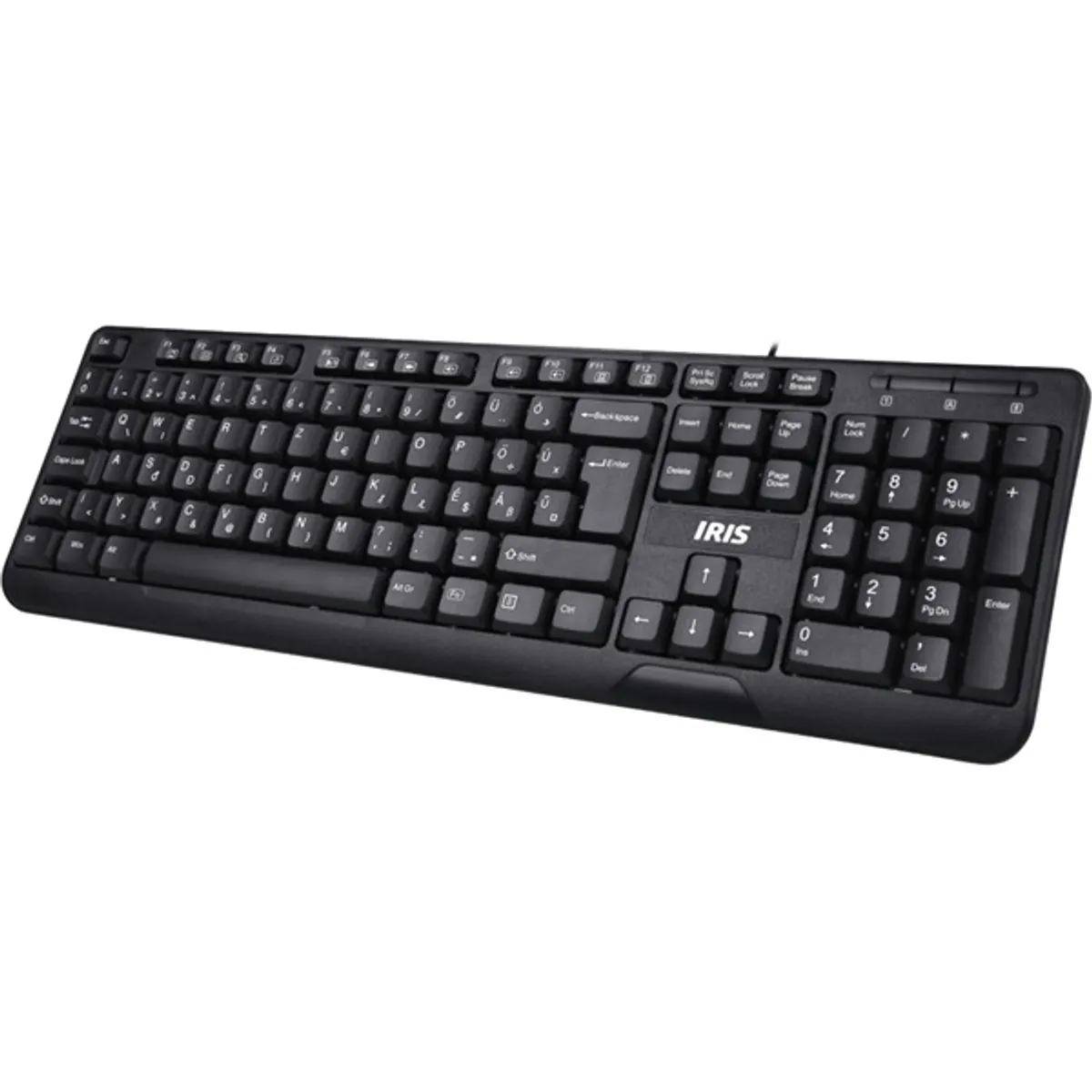 IRIS B-13 USB fekete billentyűzet #2