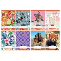 Nebulo Cuki minták II A5 27-32 tűzött kockás füzet #9