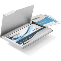 Durable 20 kártyához ezüst névjegykártyatartó #3
