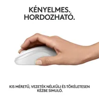 Logitech M240 Silent Bluetooth fehér egér #5