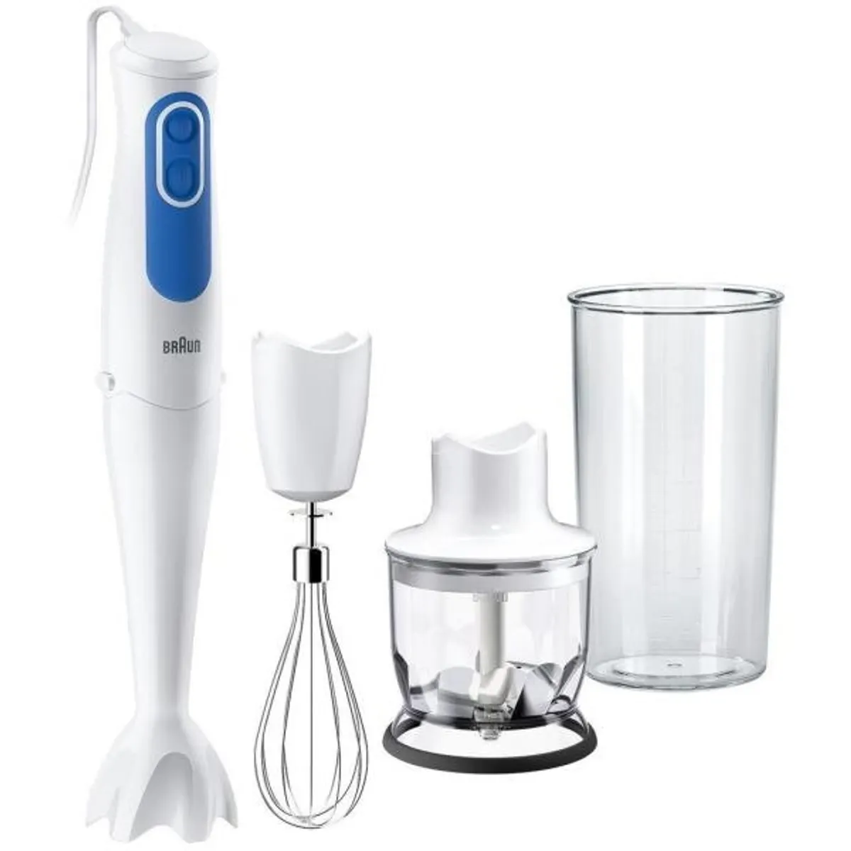 Braun MQ 3025 Omlette 3in1 fehér botmixer szett #1