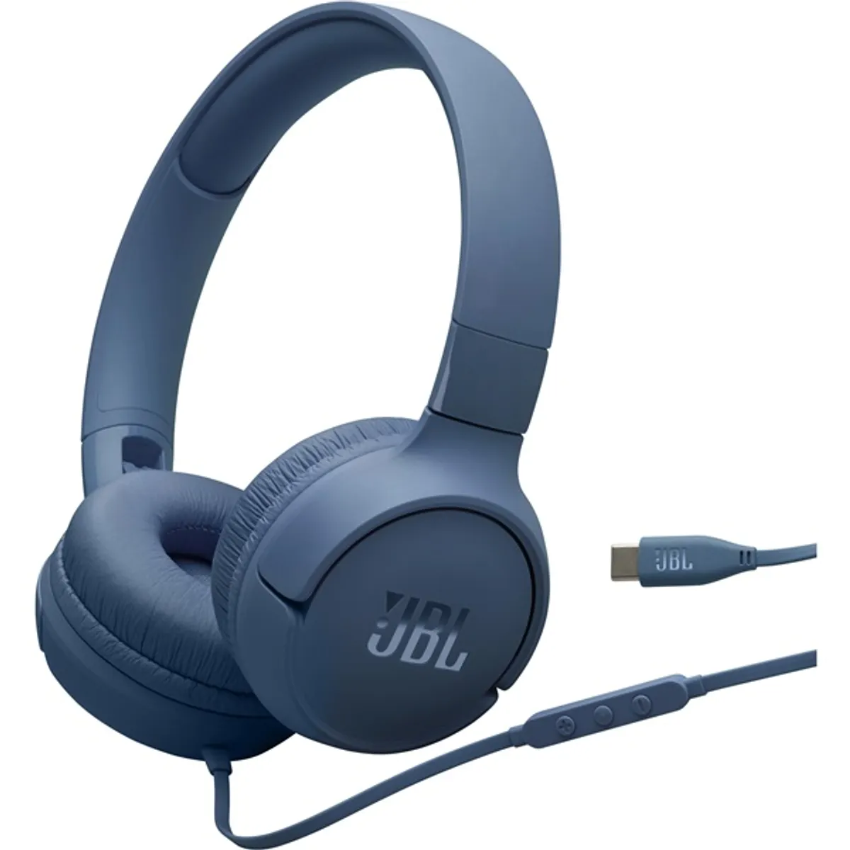 JBL Tune520C USB-C vezetékes mikrofonos kék fejhallgató #1