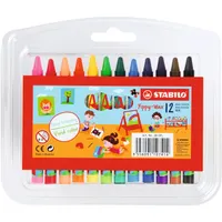 Stabilo Yippy-Wax 12db-os vegyes színű zsírkréta #3