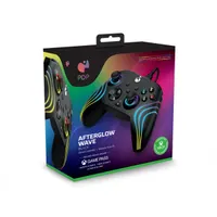 PDP 049-024 Afterglow Wave Xbox Series X|S/Xbox One/PC vezetékes fekete kontroller #8
